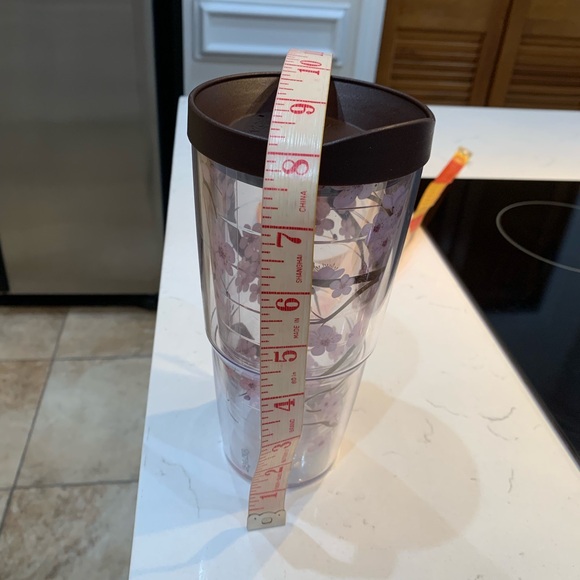 NWO Tags/Box Tervis Brown Cap Cherry Blossum 24oz Tumbler - Picture 7 of 7